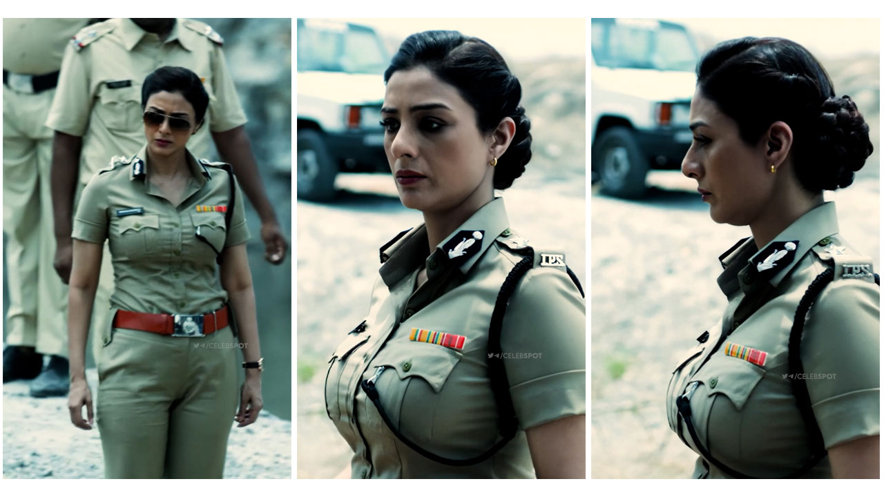 Drishyam Hot Fucking - Tabu BEST structure show in COP costume HD Video 60fps â€“ Celeb Uncut.com